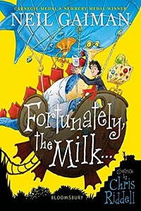کاور نسخه‌ی انگلیسی کتاب خوشبختانه شیر