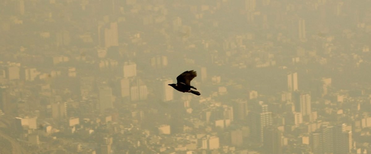 هوای آلوده‌ی تهران
